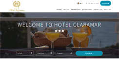 Desktop Screenshot of hotelclaramar.com